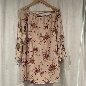 ALI & JAY Floral Ruffle Top